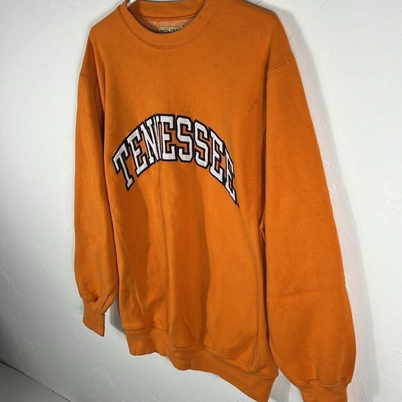 🏈 Vintage TENNESSEE VOLUNTEERS Embroidered Steve&Barry’s Crewneck Sweatshirt M - Picture 3 of 12